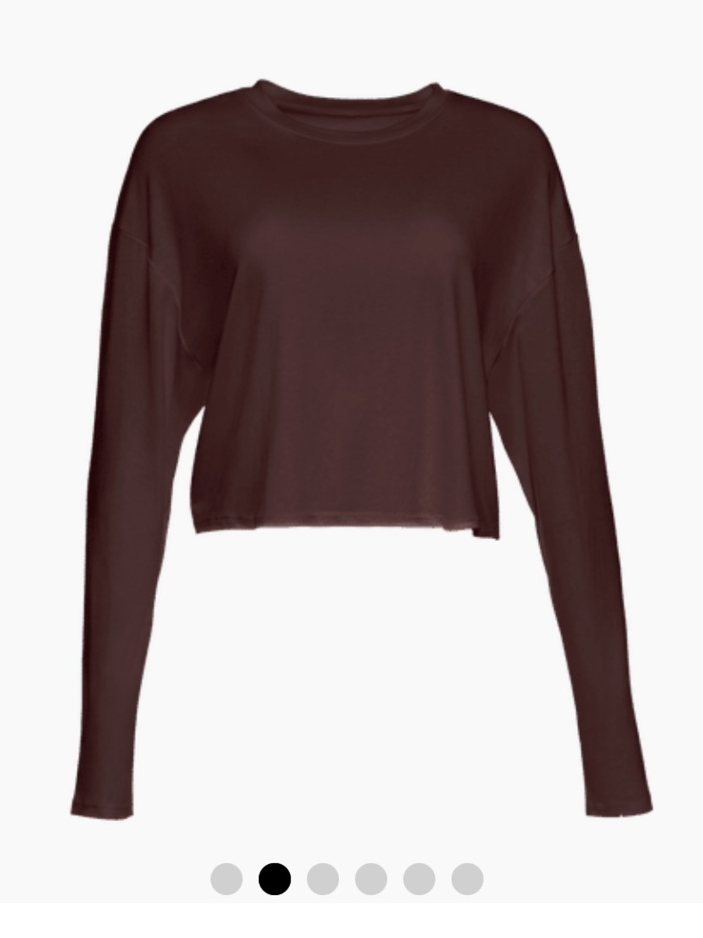 Bumpsuit Cloud Crop Long Sleeve Tee